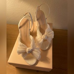 BRAND NEW Loeffler Randall Camellia Bow Heel